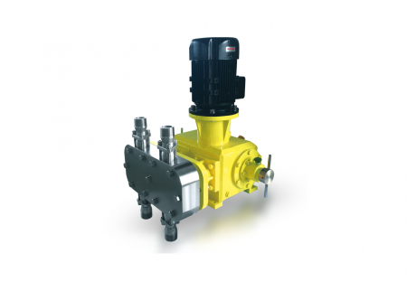 Механический мембрнный дозирующий насос CNP 2GX1800 (металл)