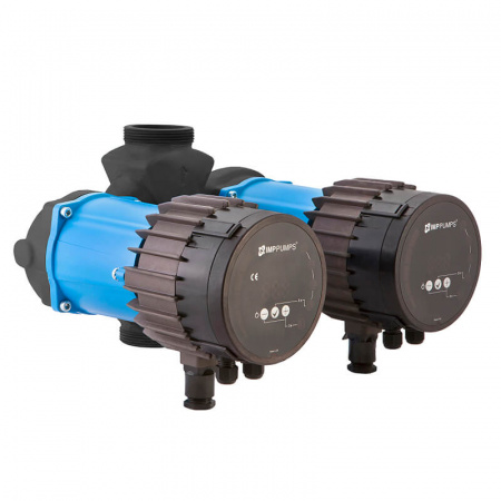 Циркуляционный сдвоенный резьбовой насос с модулем связи IMP PUMPS NMTD SMART C 32/40-180